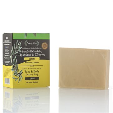 Natural Olive Oil Soap with Lemon Evergetikon