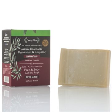 Natural Olive Oil Soap with Bitteralmond Evergetikon