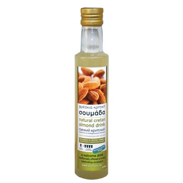 Soumada Cretan Traditional Fresh Almond Drink 250ml - Gialelakis