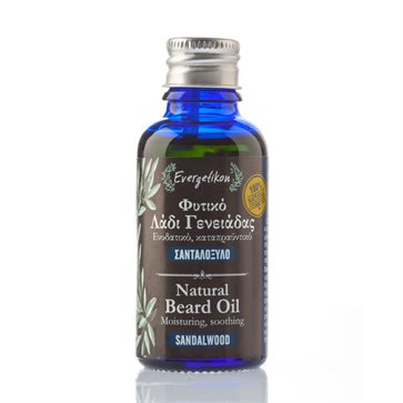 Natural Beard Oil with Sandalwood Evergetikon