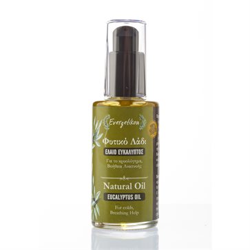 Eucalyptus Natural Oil for colds Evergetikon