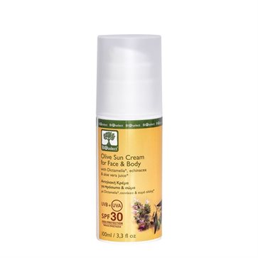 Bioselect Olive Sun Cream For Face & Body SPF30