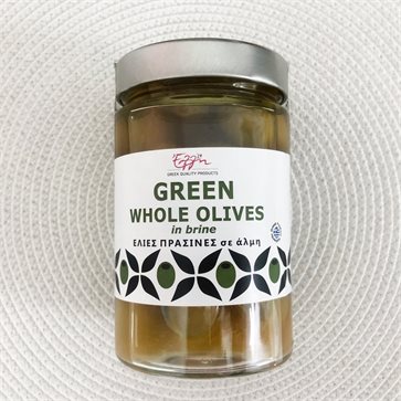 Green Olives in jar - Ellie