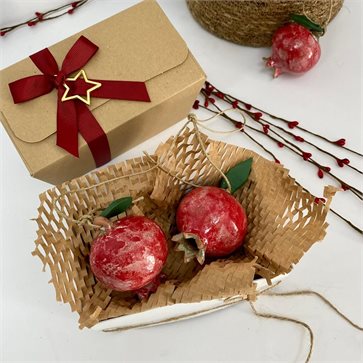 Christmas Gift Ceramic Pomegranate