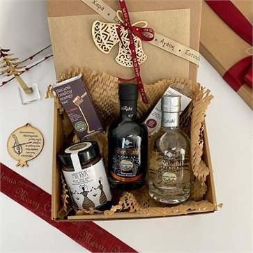Rakaki & BeeRaki with Honey - Christmas Gift Box