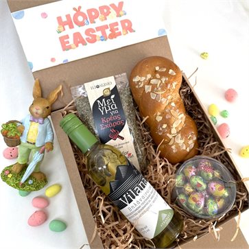 Easter Tastes with Cretan White Wine | Easter Corporate Gift