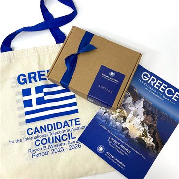 Conference Greek Gift with Branded Bag
