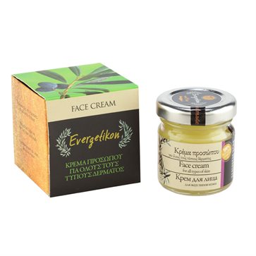 Face cream with olive oil & beeswax by Evergetikon