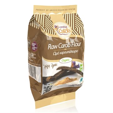 Raw Carob Powder Organic BIO Creta Carob