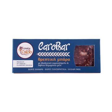 Θρεπτική Μπάρα με χαρουπόμελο Creta Carob 50gr