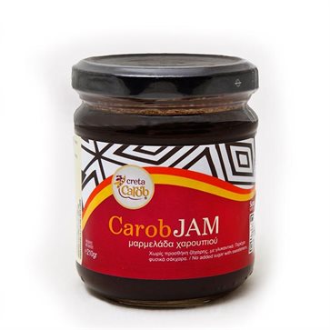 Γλύκισμα μαρμελάδα με χαρούπι Creta Carob 230γρ