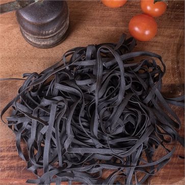 Cretan Pasta Noodles with Cuttlefish Ink