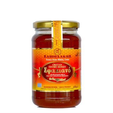 Σφακιανό 450gr Κρητικό Θυμαρίσιο Μέλι Σαβιολάκης 450gr