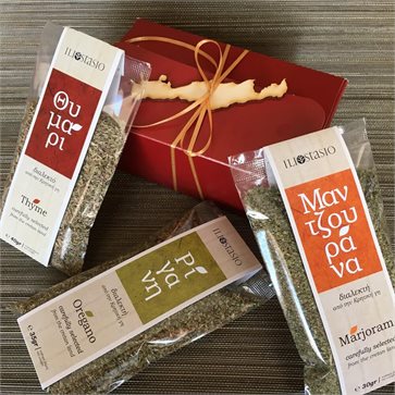 Cretan Herbs Conference Gift Set