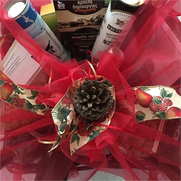 Gift Card for Christmas gift basket with Cretan products