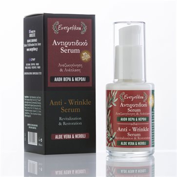 Αντιρυτιδικό Serum με Αλόη και Nέρολι Evergetikon