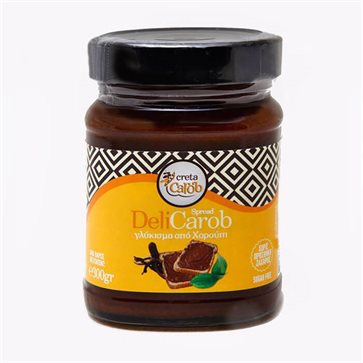 Γλύκισμα πραλίνας με χαρούπι Creta Carob 300γρ