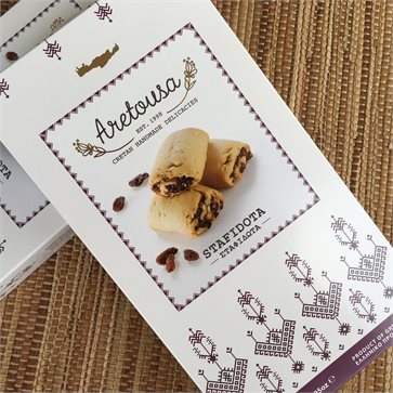 Stafidota Raisin Cookies by Aretousa Cretan Handmade Delicacies