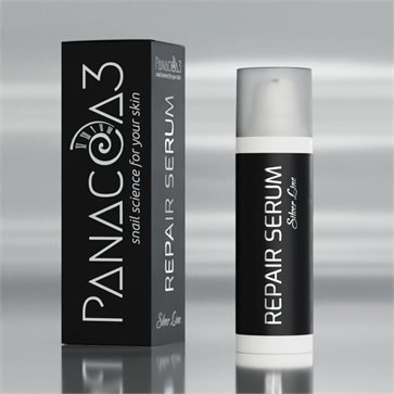 Snail Face Serum Panacea-3 Silver Line by Escargot de Crete