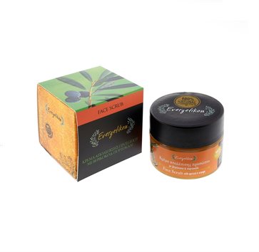 Face Scrub with Apricot and Orange Evergetikon