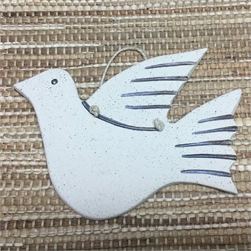 Handmade Ceramic Dove (Pigeon)