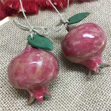 Traditional Greek Ceramic Pomegranates