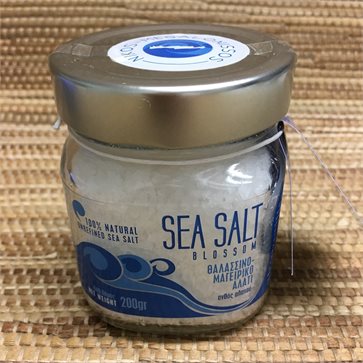 Cretan Sea Salt Blossom - Fleur de Sel de Crete 200gr