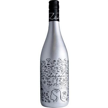 ZaZaZu Λευκός Ημιαφρώδης οίνος Λυραράκης 750ml