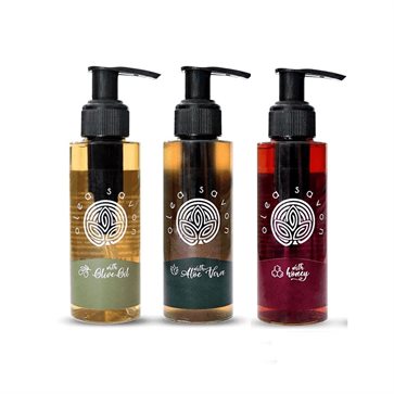Natural Olive Oil Cleansing Liquid Soaps Set by Olea Savon