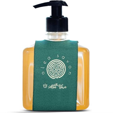 Natural Olive Oil Cleansing Liquid Soap with Aloe Vera by Olea Savon