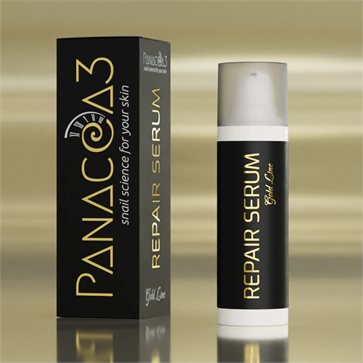 Snail Face Regenerating Serum Panacea-3 Gold Line by Escargot de Crete