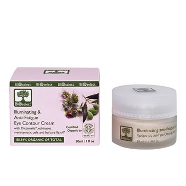 Bioselect βιολογική κρέμα ματιών για φωτεινό & ξεκούραστο βλέμμα 30ml