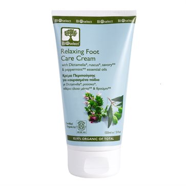 Organic Relaxing Foot Care Cream by Bioselect