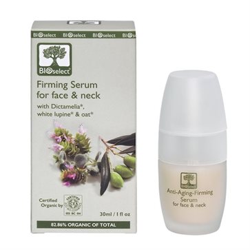 Bioselect βιολογικό αντιγηραντικό Serum προσώπου & λαιμού 50ml