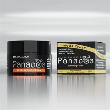 Panacea 3 Spa Collection- Exfoliating Cream by Escargot de Crete