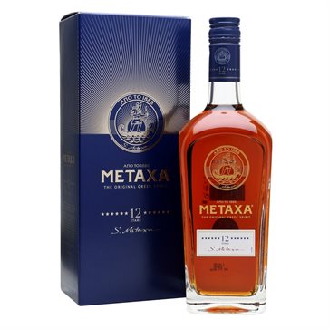 Metaxa 12* Ελληνικό Brandy 700ml