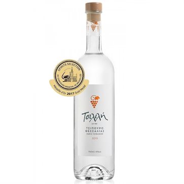 Traditional Greek Tsipouro Tsilili without Anise