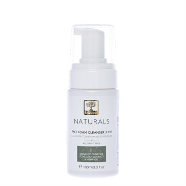 Bioselect Naturals Face Foam Cleanser 3 in 1