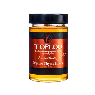 Organic Cretan Thyme Honey Toplou Sitia - Great Taste Award