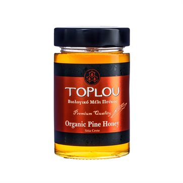 Βιολογικό Μέλι Πεύκου Τοπλού Σητείας 400gr