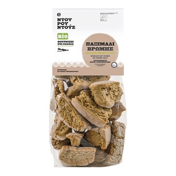 Organic Oat Rusks Ntourountous