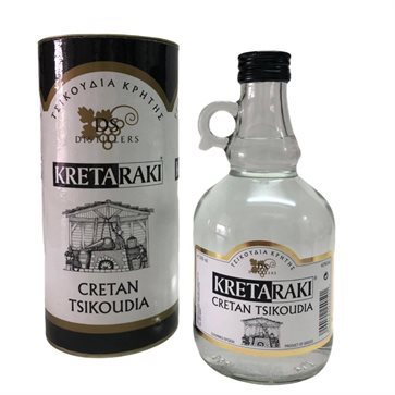 Kretaraki Cretan Tsikoudia DS DISTILLERS 500ml