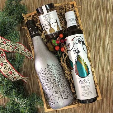 Χριστουγεννιάτικο δώρο ZaZaZu, Eλαιόλαδο & Μέλι Miterra