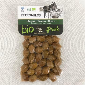Βιολογικές Πράσινες Ελιές – Έλλη 250gr