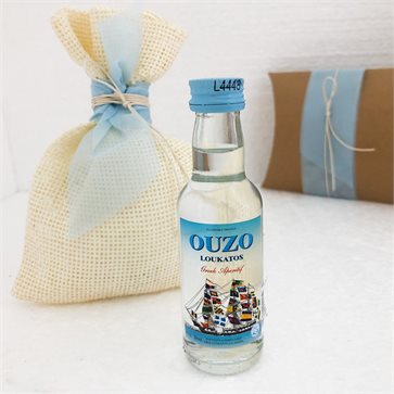 Greek gift - Greek Ouzo Loukatos miniature