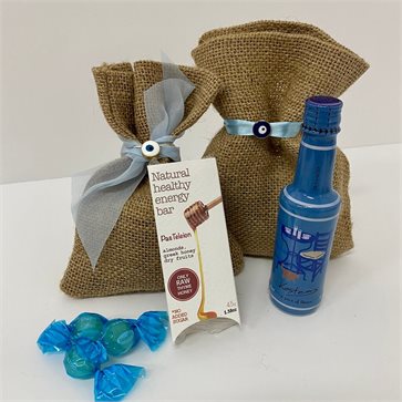 Cretan Gift Pouch Ouzo & EnergyBar