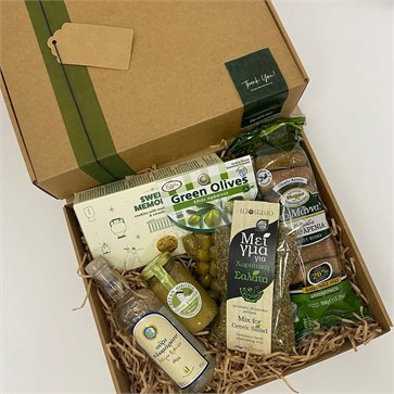 Greek Flavours Gift Set with Ouzo