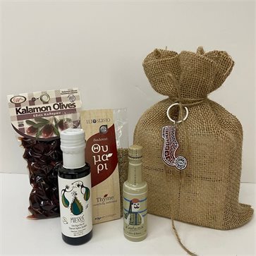 Conference Gift in a Pouch with Greek Products