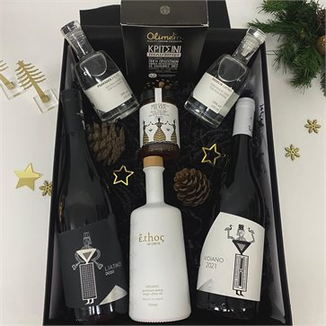 Luxurious Tastes of Crete Christmas Gift Box Premium