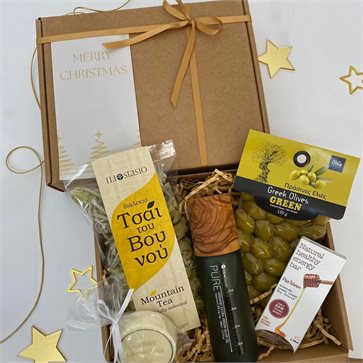 Green Organic Crete - Christmas Corporate Gift Box
